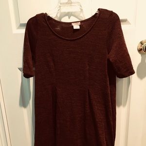 Urban Outfitters Maroon Sweater Dress